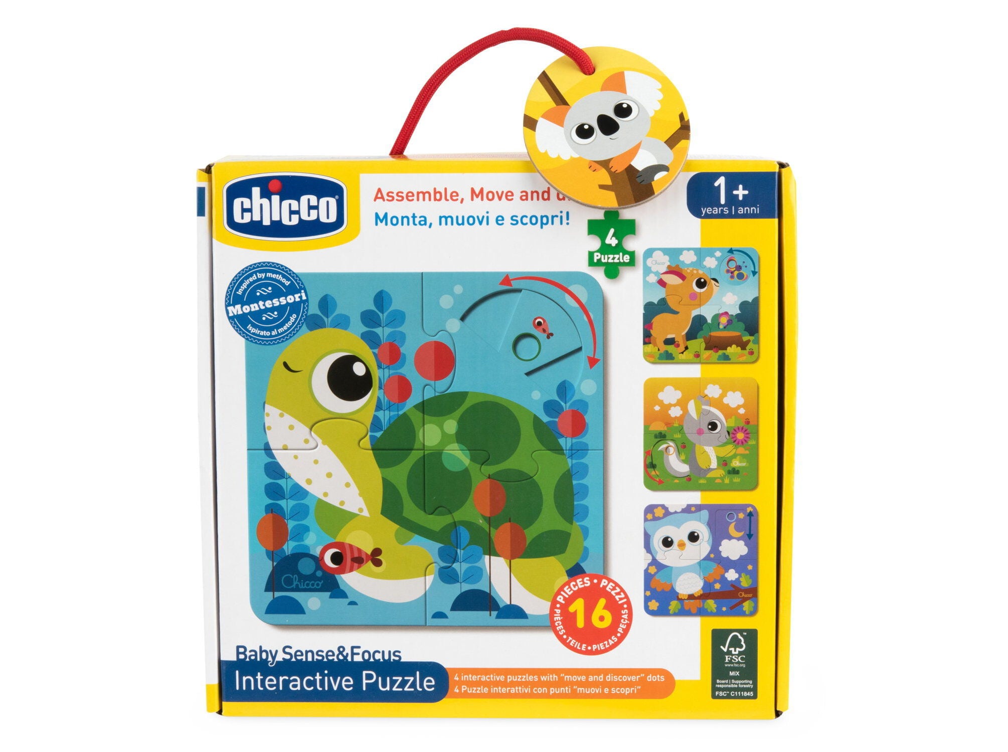 JOGO PUZZLE INTERATIVO CHICCO image number 1
