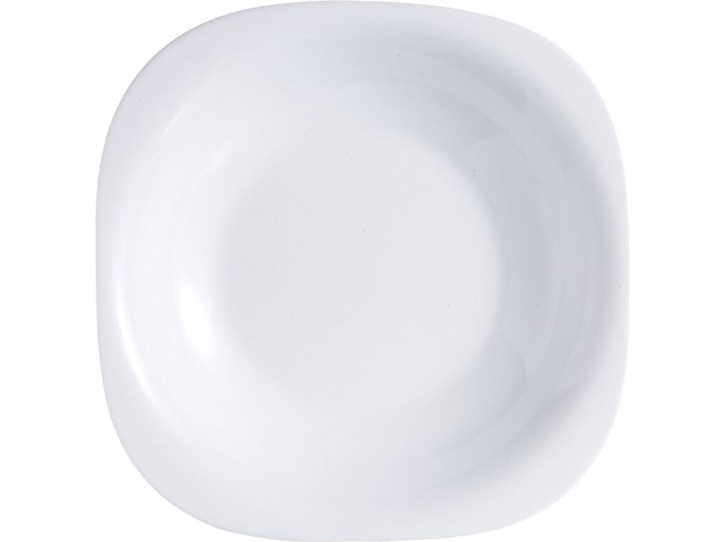 PRATO DE SOPA CARINE LUMINARC BRANCO VIDRO &Oslash;21CM