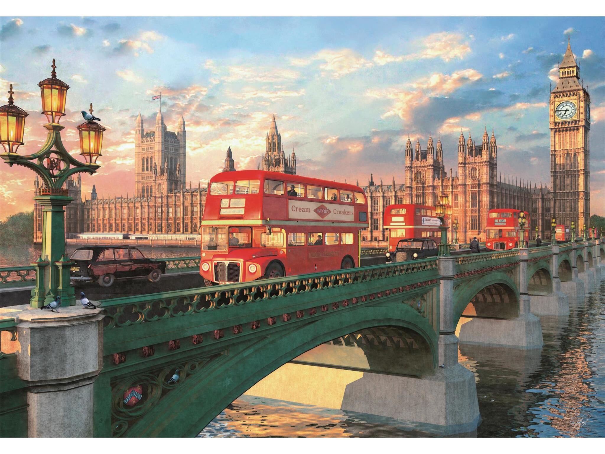 PUZZLE CLEMENTONI PONTE WESTMINSTER 500 PE&Ccedil;AS image number 1