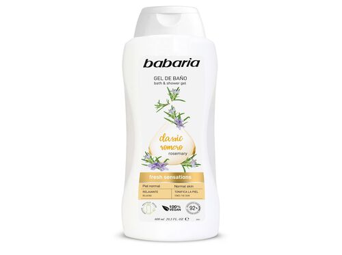 GEL DE BANHO CLASSIC TONIFICANTE BABARIA 600 ML. image number 0