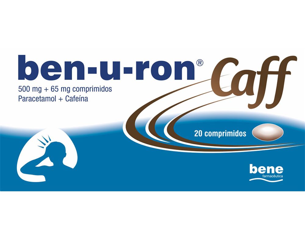 COMPRIMIDOS BEN-U-RON CAFF 500MG+65MG 20UN