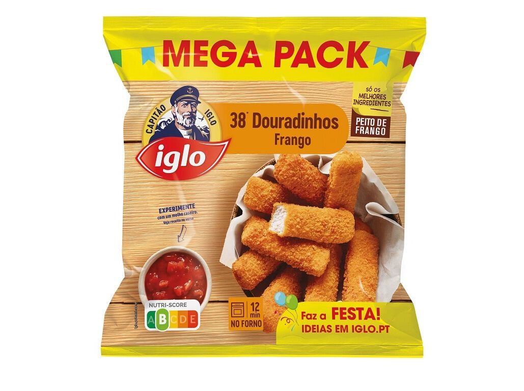 DOURADINHOS CAPITAO IGLO FRANGO 38UN 1075G image number 0