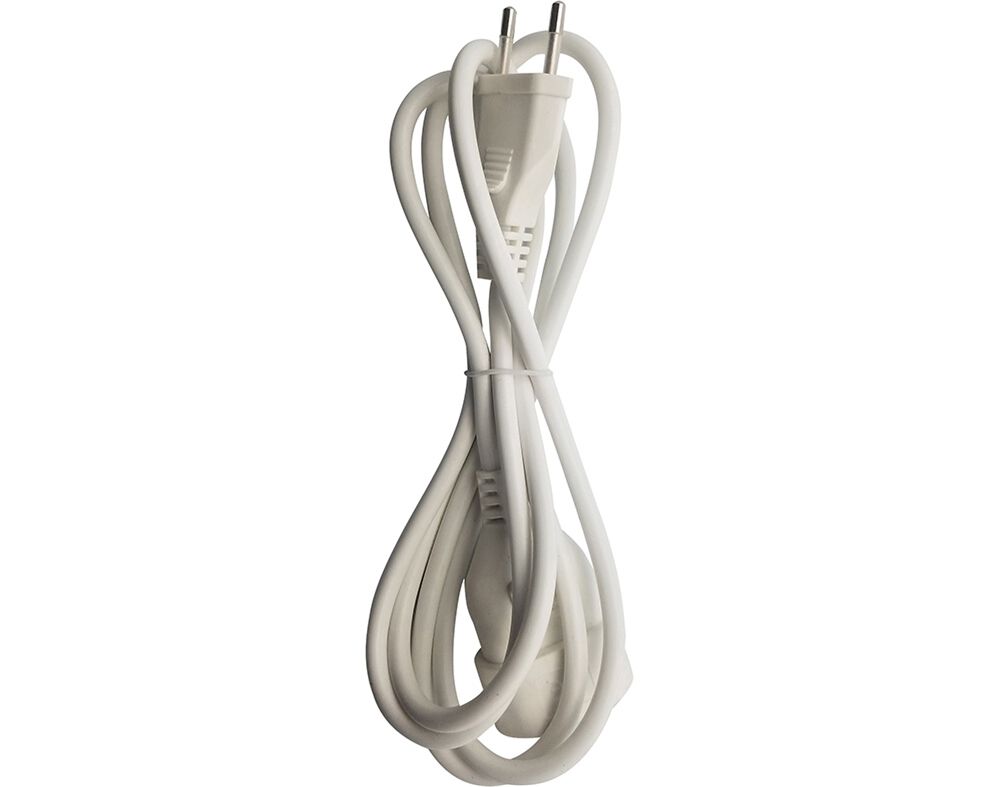 EXTENS&Atilde;O POLEGAR BRANCO 10A 2M image number 0