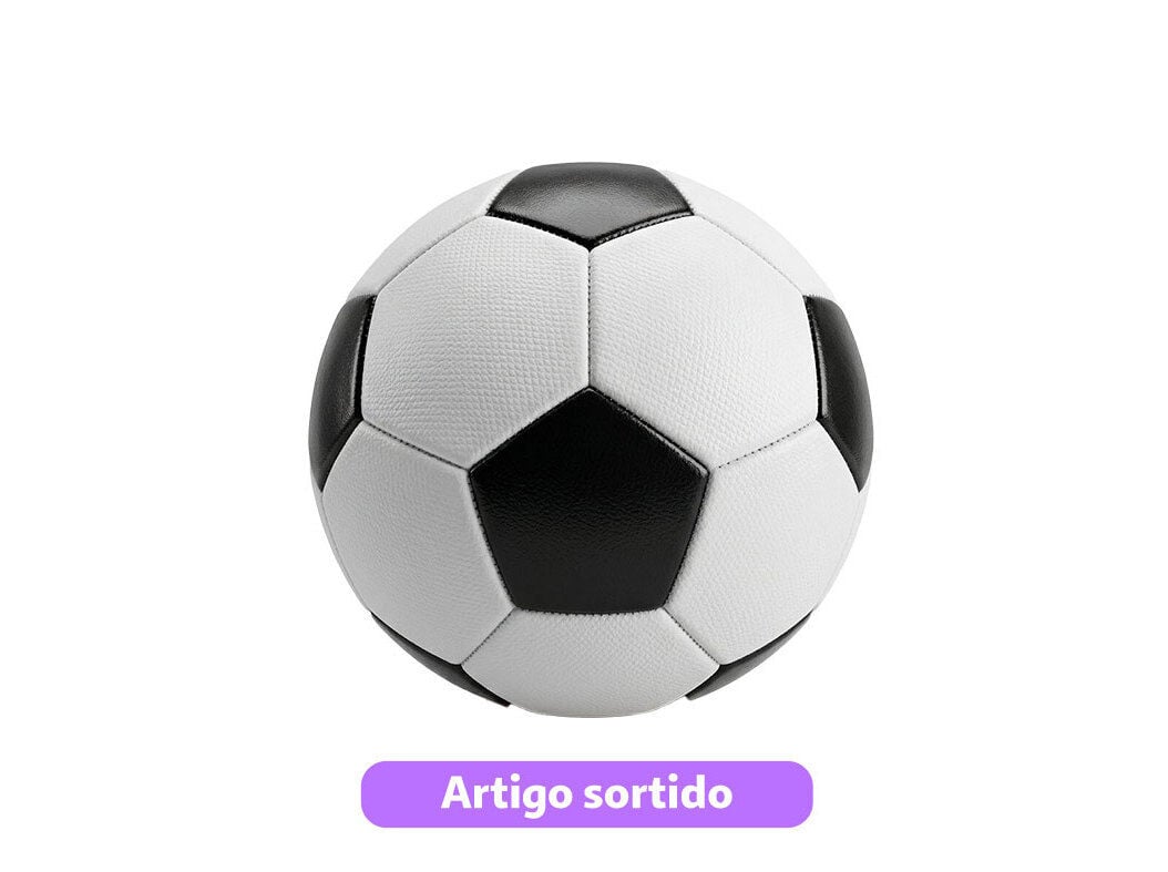 BOLA FUTEBOL 22CM CORES SORTIDAS