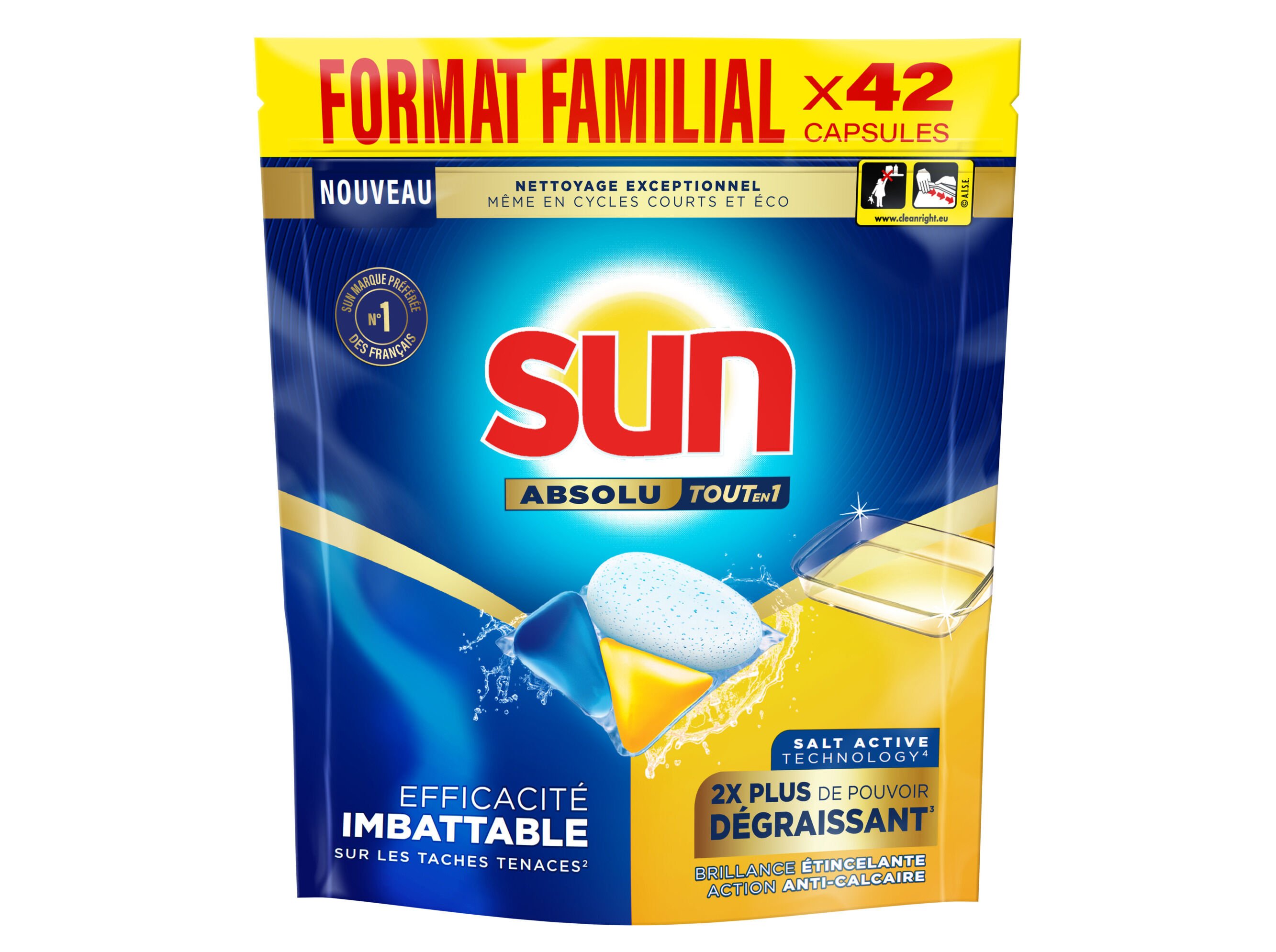 DET. LOI&Ccedil;A M&Aacute;QUINA SUN ABSOLUTE DESENGORDURANTE 42UN