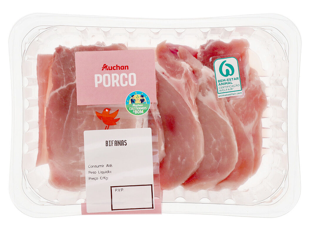 BIFANAS PORCO AUCHAN CULTIVAMOS O BOM KG