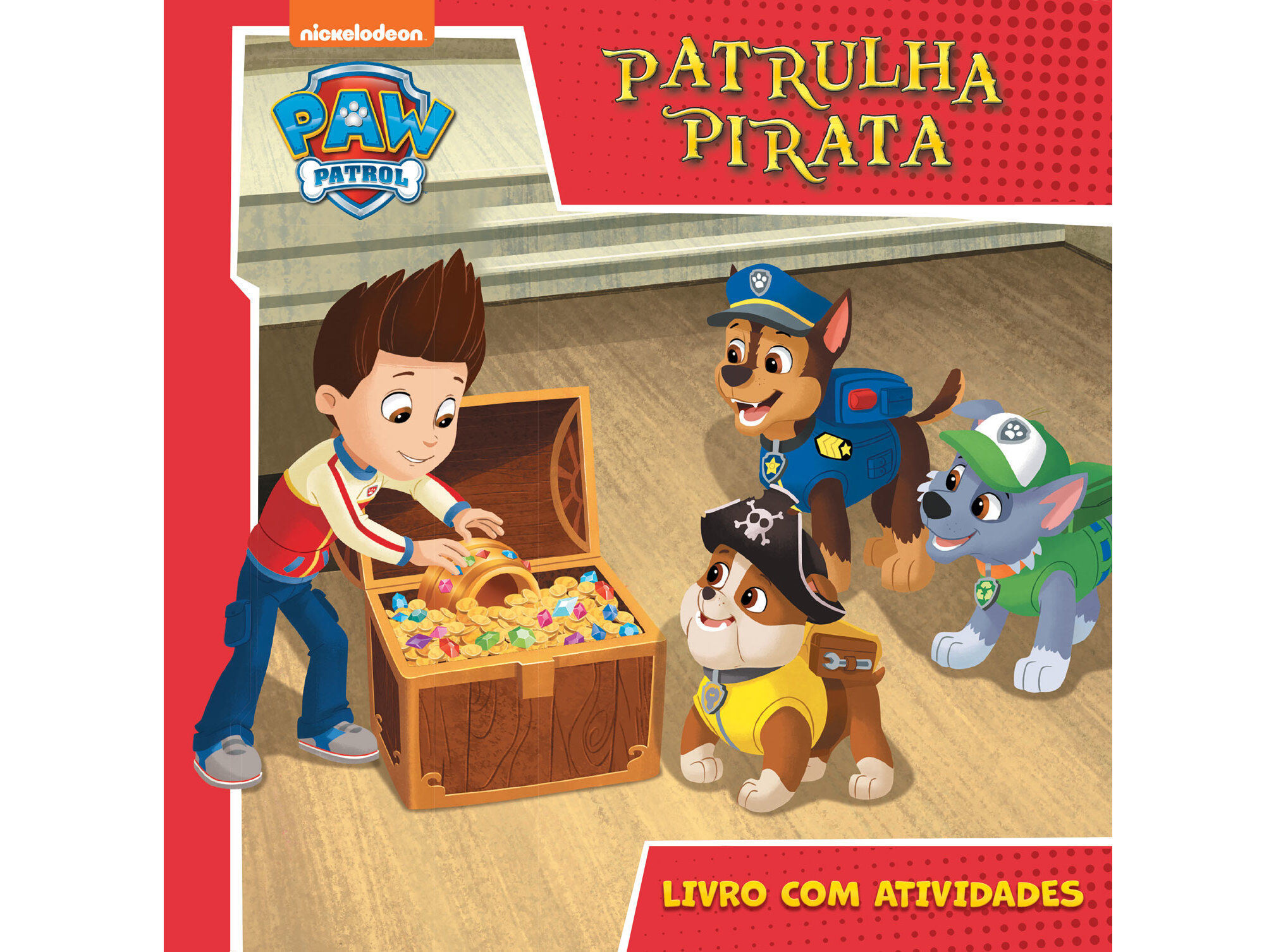 LIVRO PATRULHA PATA: PATRULHA PIRATA NICKELODEON image number 0