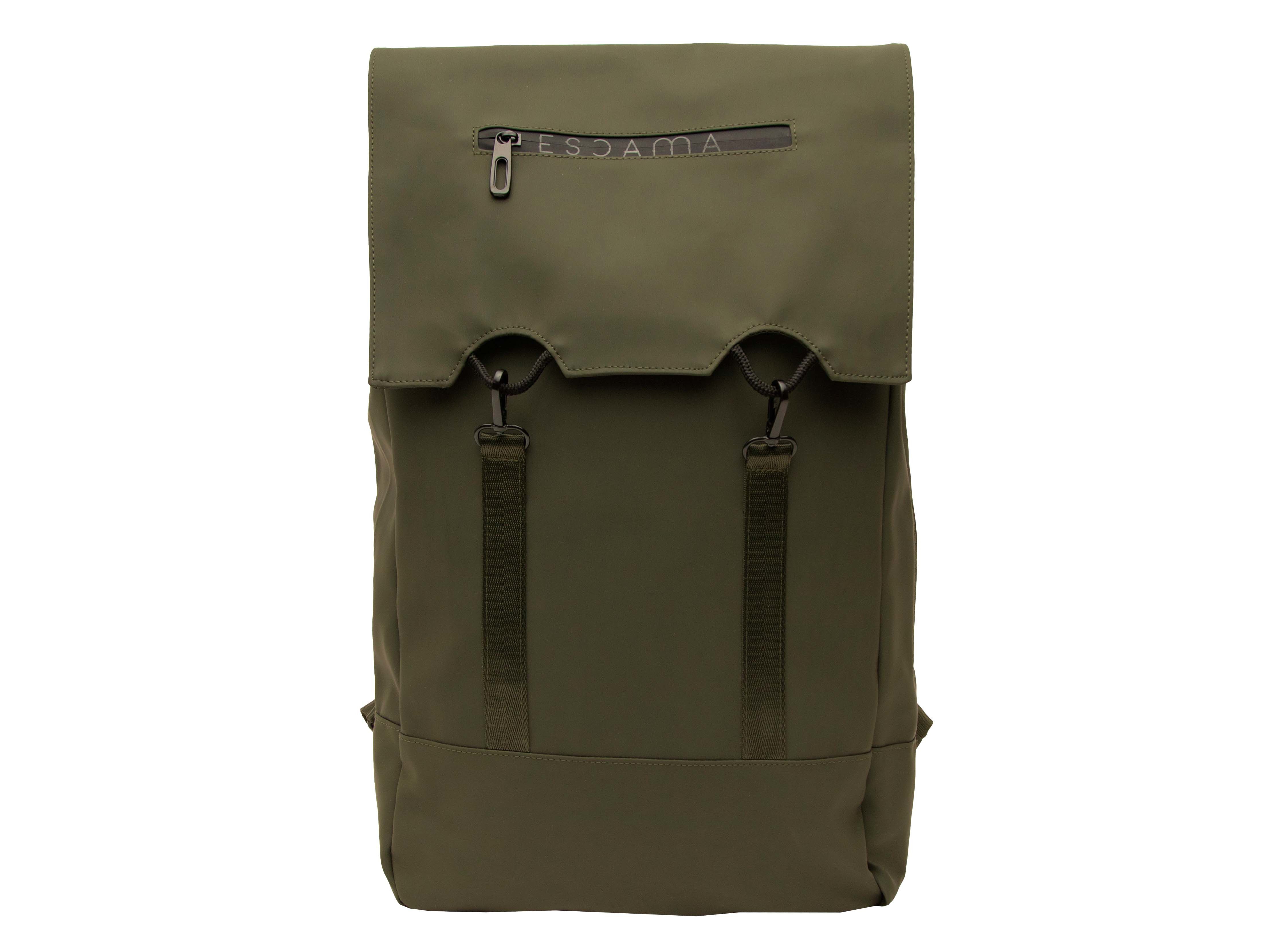 MOCHILA ESCAMA DARK GREEN 48X30X12CM