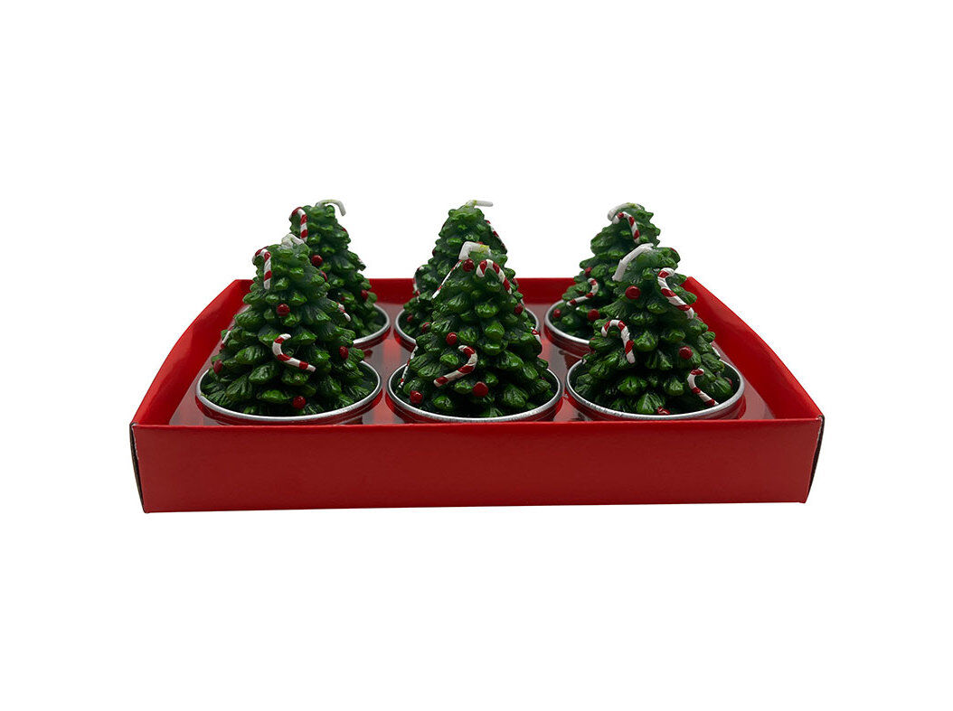 CONJUNTO DE 6 TEALIGHTS ACTUEL &Aacute;RVORE NATAL image number 0