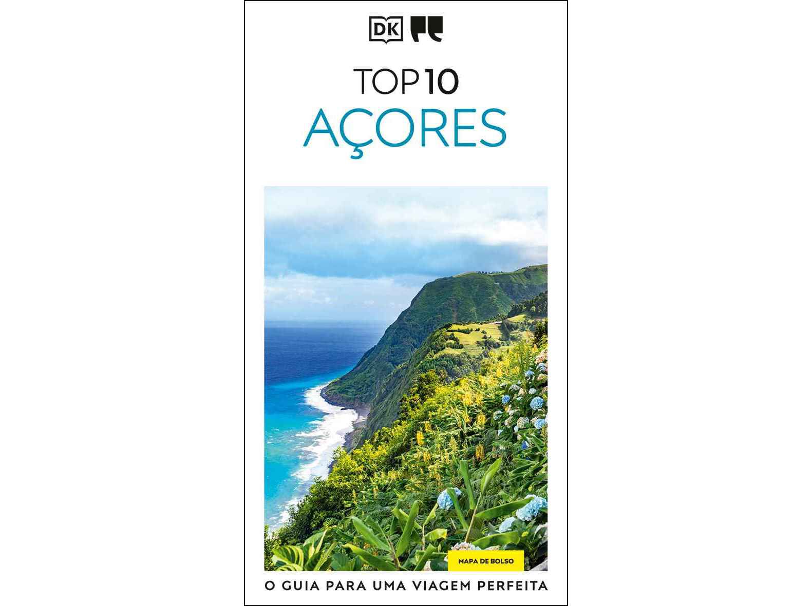 LIVRO GUIAS DE VIAGEM PORTO EDITORA - TOP 10 A&Ccedil;ORES