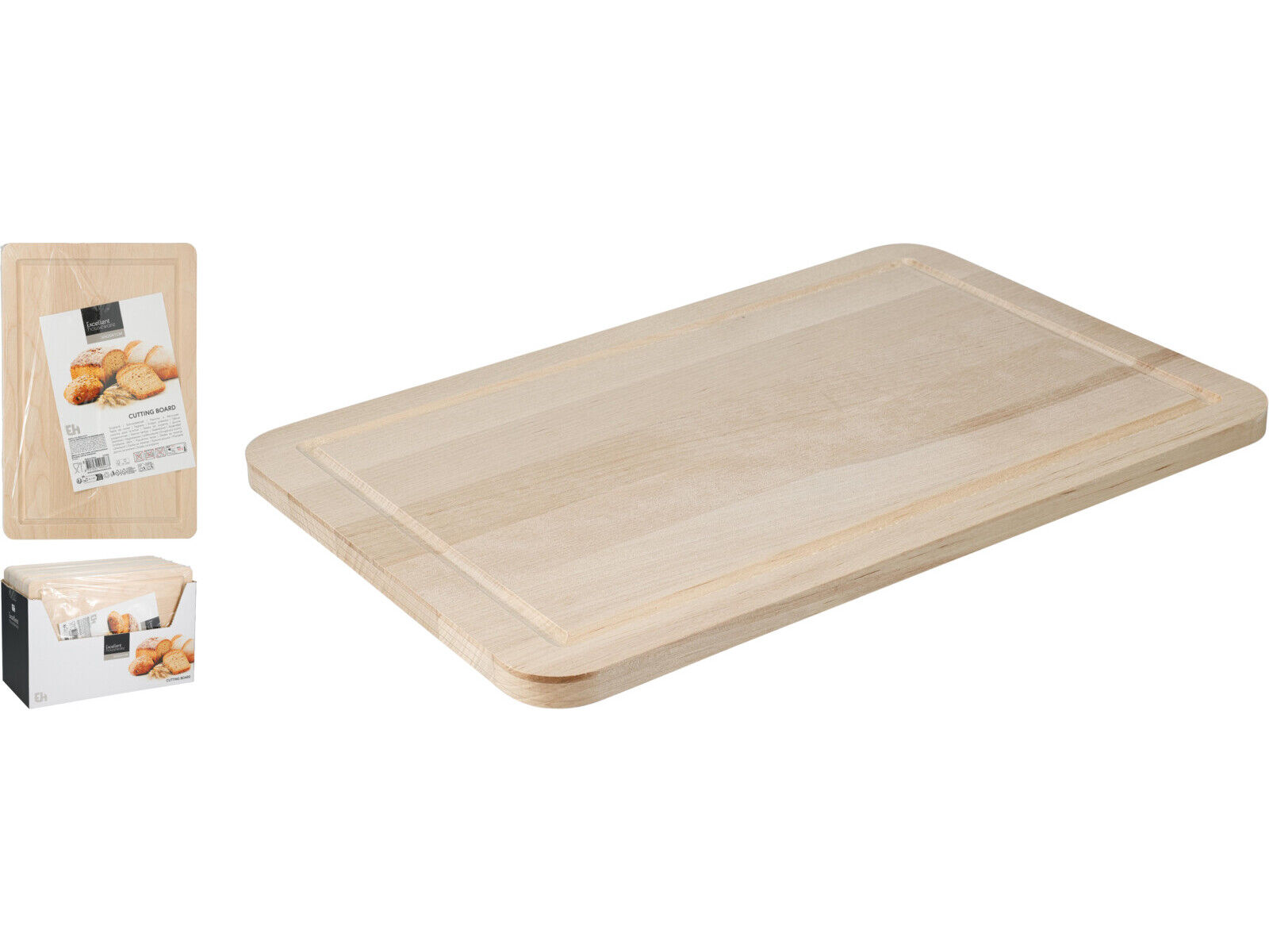 T&Aacute;BUA CORTE MADEIRA 30X20X1CM image number 1