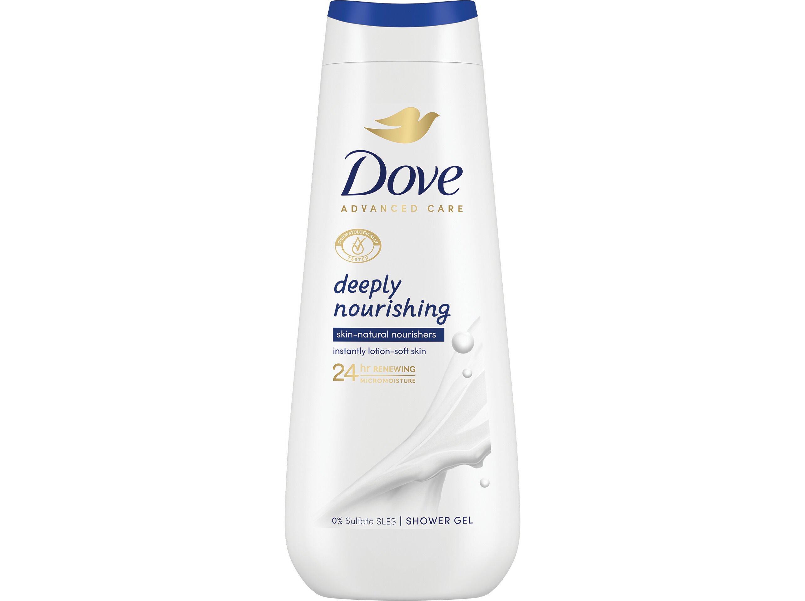 GEL BANHO DOVE ADVANCED DEEPLY NOURISHING 600ML image number 2