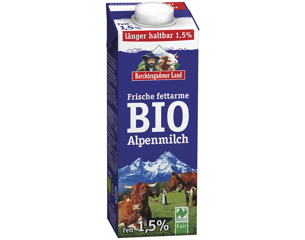 LEITE BERCHTESGADENER LAND FRESCO BIO 1.5% 1L