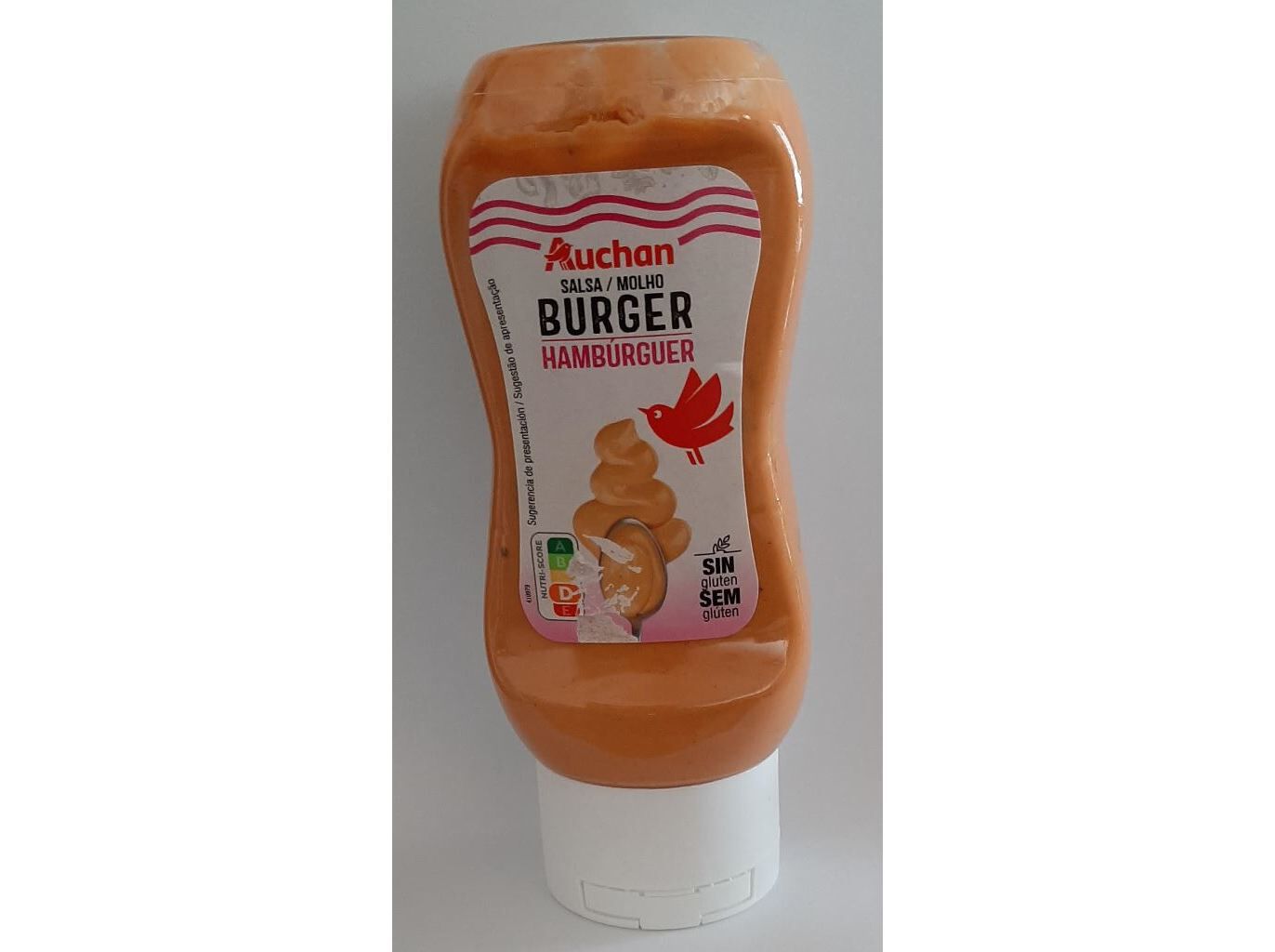 MOLHO AUCHAN HAMB&Uacute;RGUER 300G