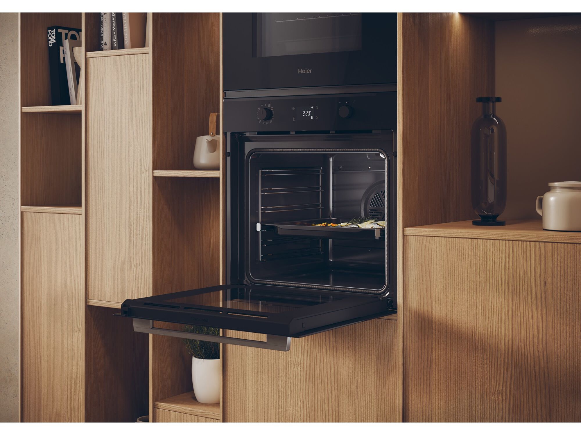 FORNO MULTIFUN&Ccedil;&Otilde;ES HAIER H6 ID2P5B3YTX A++ 78 L image number 10