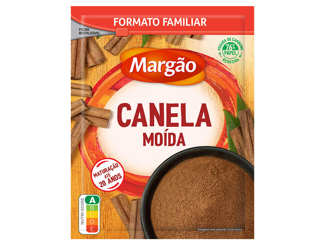 CANELA MO&Iacute;DA MARG&Atilde;O SAQUETA 60G