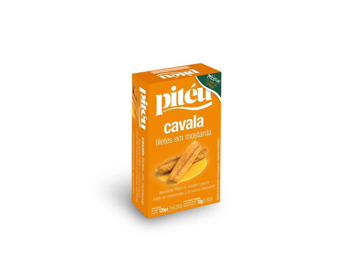 FILETE CAVALA PITEU EM MOSTARDA 120G image number 0