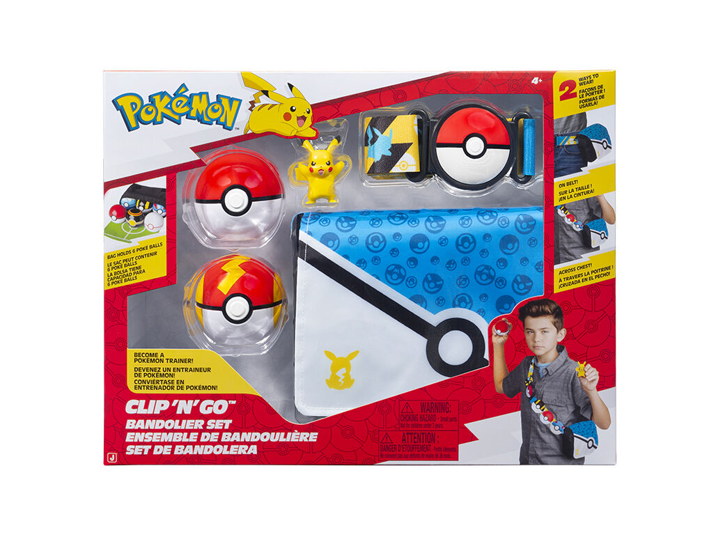 BOLSA E CINTO COMBATE POK&Eacute;MON MODELOS SORTIDOS image number 3
