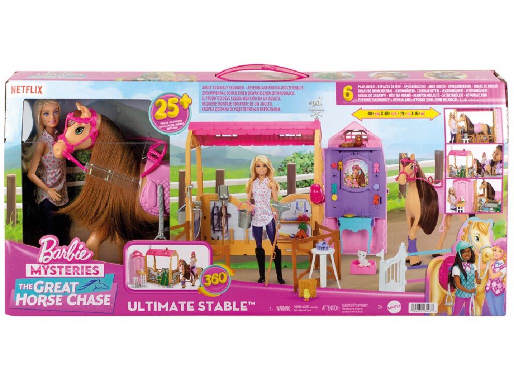 ULTIMATE STABLE BARBIE image number 1
