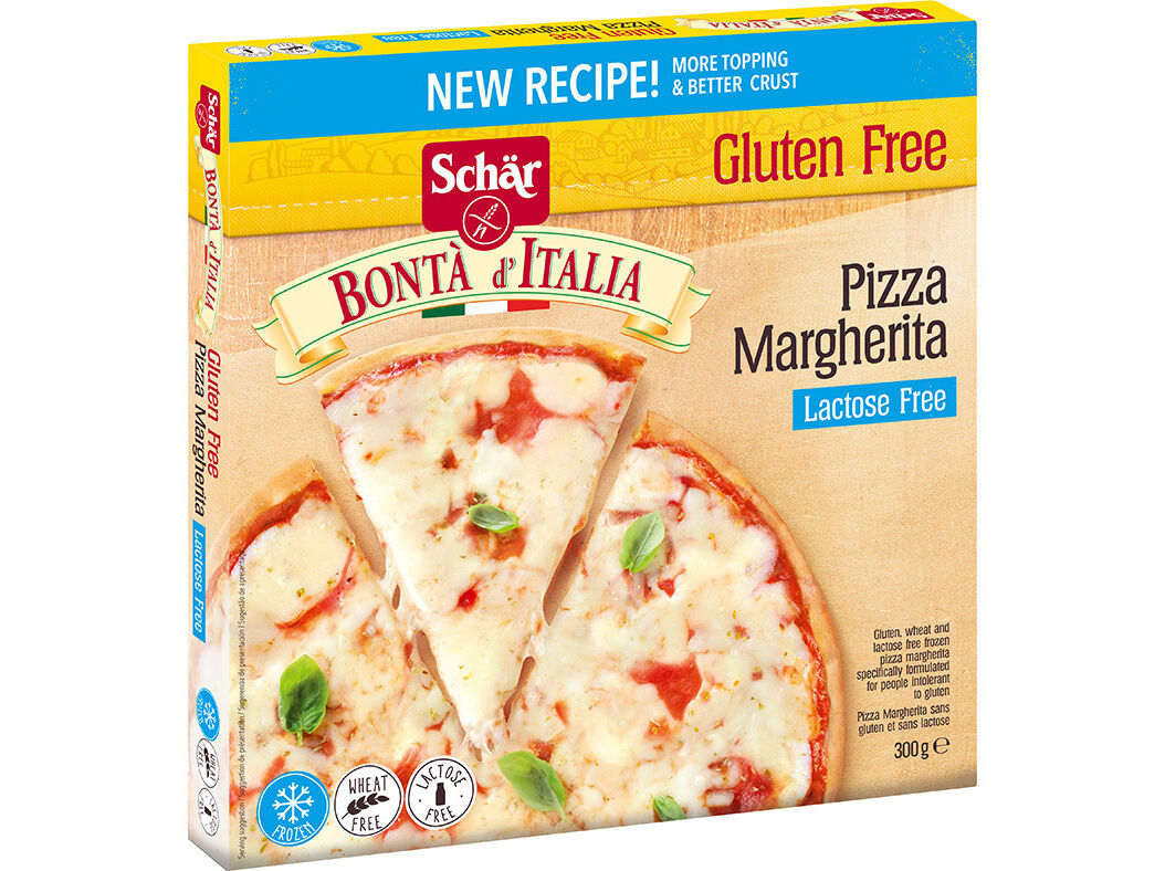 PIZZA SCHAR MARGUERITA SEM GL&Uacute;TEN SEM LACTOSE 300G image number 0