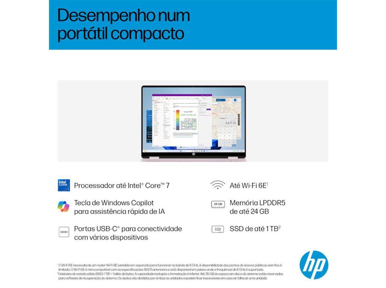 PORT&Aacute;TIL OMNIBOOK 5 FLIP HP 14-FP0002NP (14'' INTEL I5-1334U/16GB/1TB) image number 10