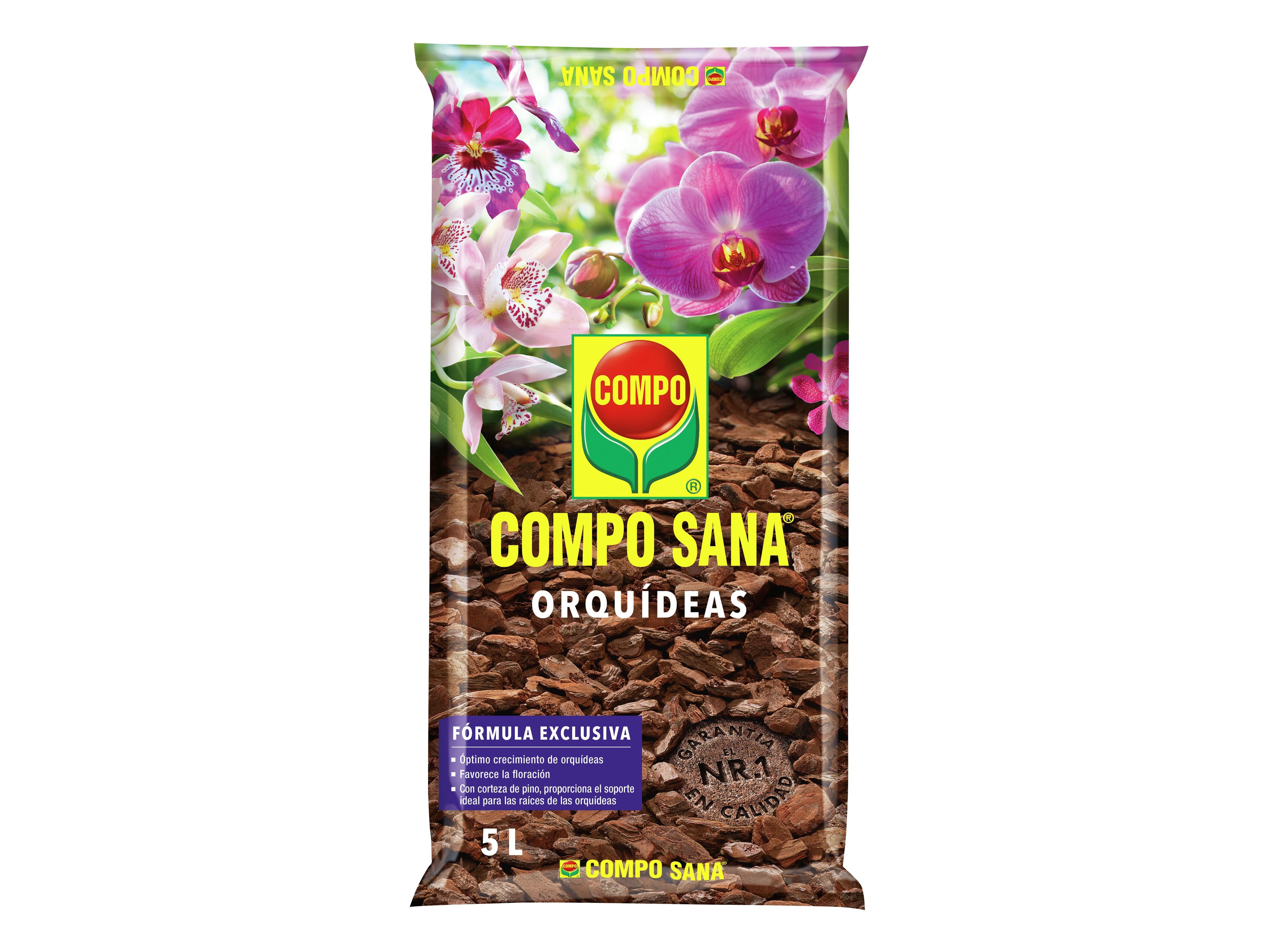 SUBSTRATO SANA COMPO ORQUIDEAS 5L
