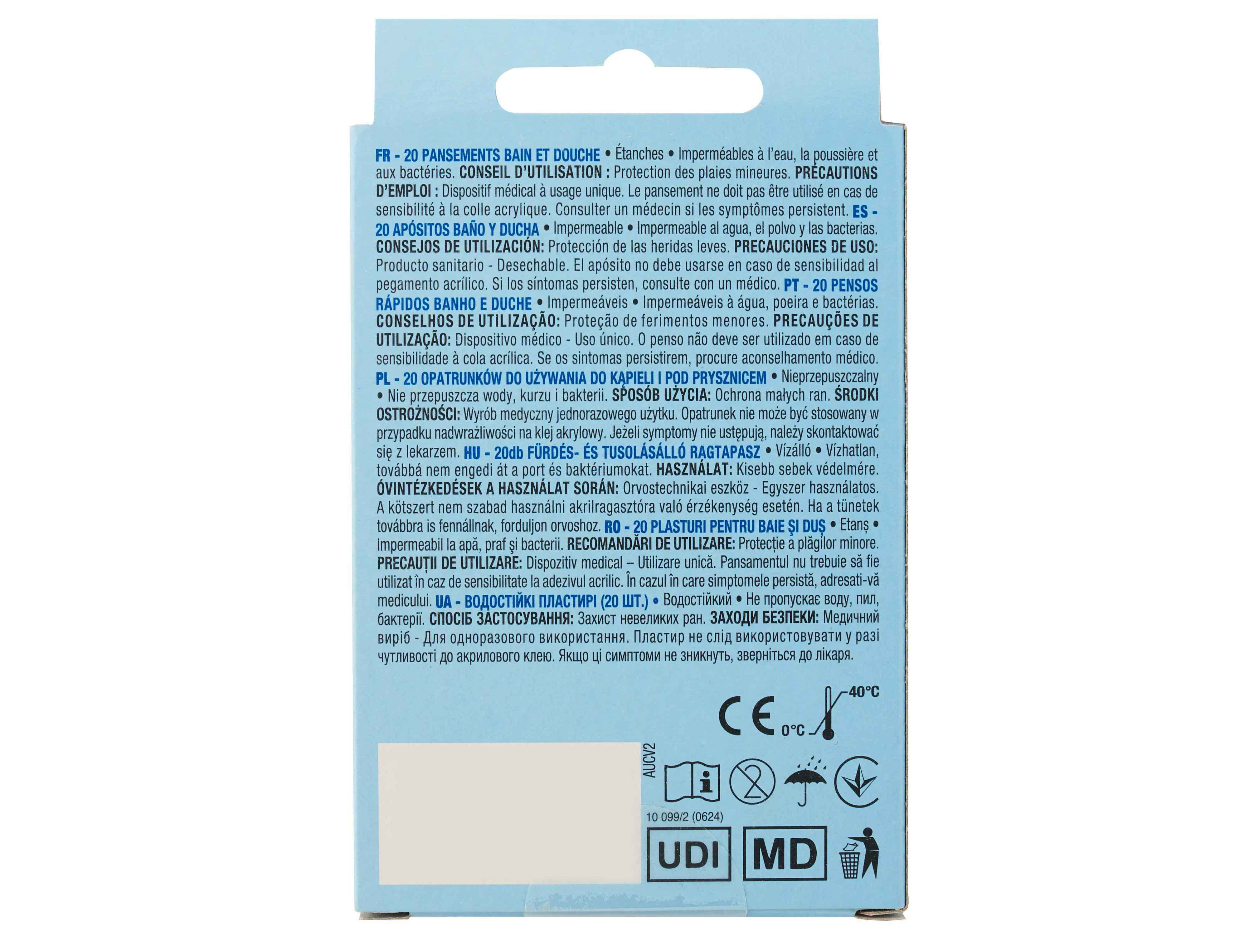 PENSOS AUCHAN IMPERME&Aacute;VEIS 2 TAMANHOS 20UN image number 1