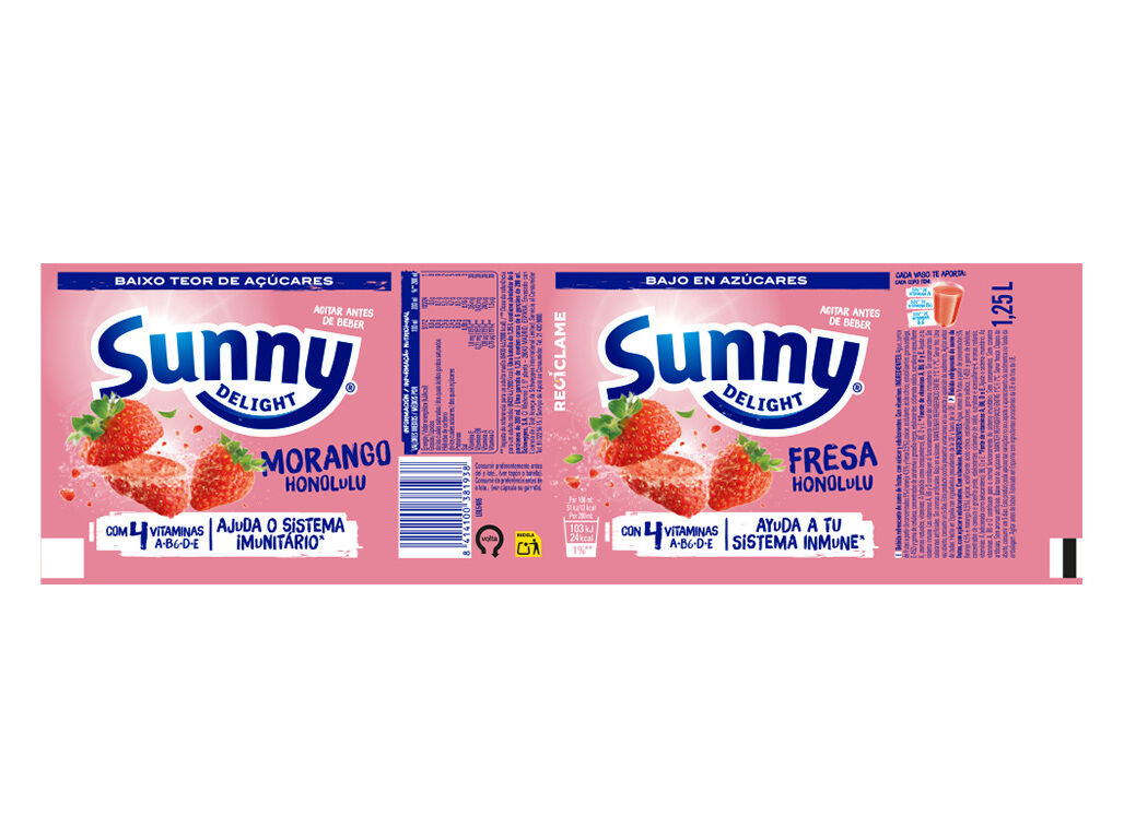 SUMO SUNNY DELIGHT MORANGO 1.25L (SDR) image number 1
