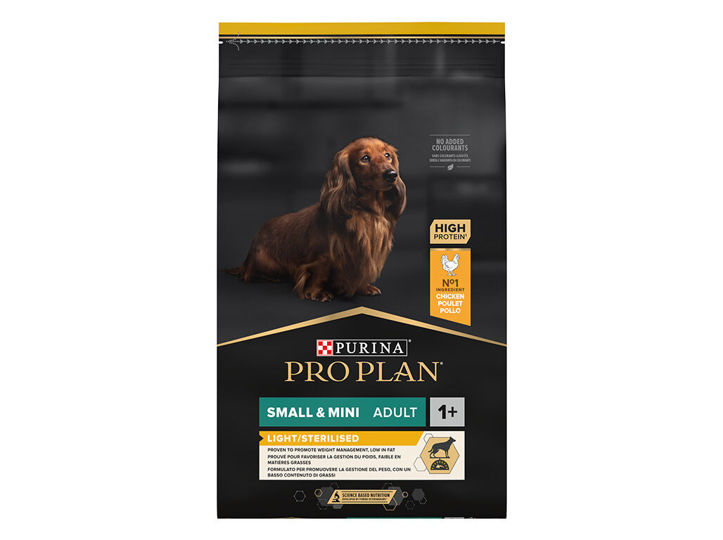 RA&Ccedil;&Atilde;O C&Atilde;O SMALL&MINI PRO PLAN LIGHT FRANGO 7KG image number 0