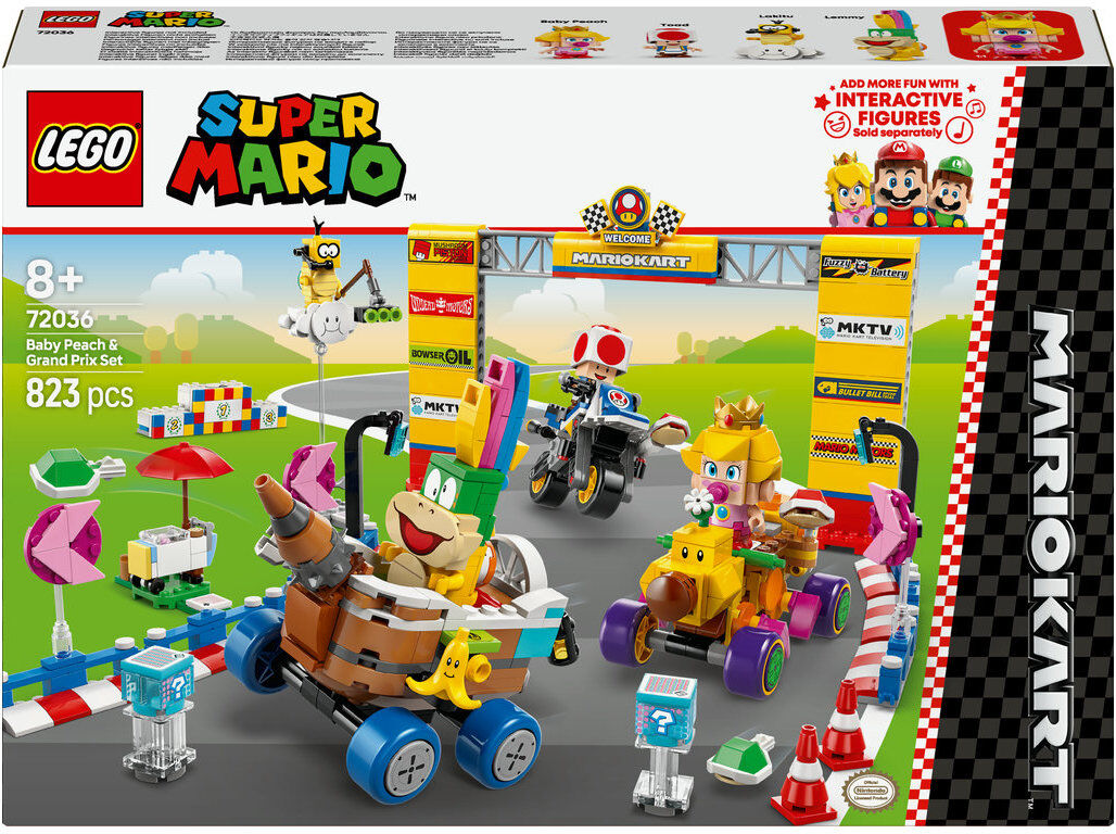MARIO KARTT PEACH BEB&Eacute; LEGO SUPER MARIO 72036