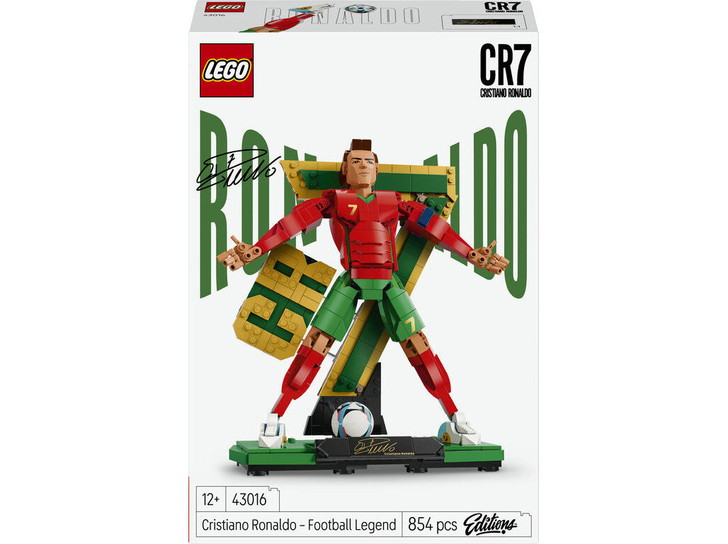CRISTIANO RONALDO LENDA LEGO EDITIONS FOOTBALL 43016