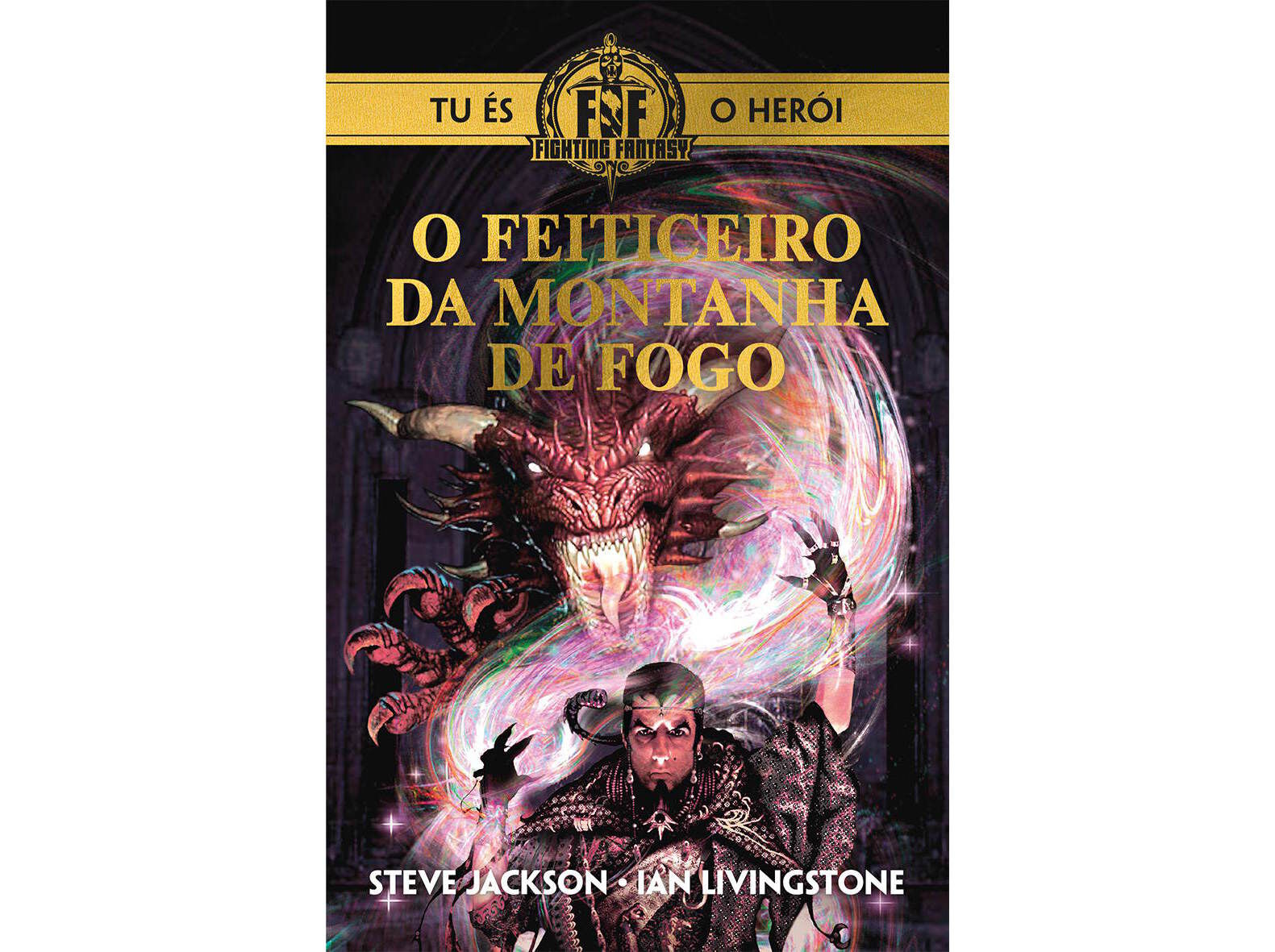 LIVRO O FEITICEIRO DA MONTANHA DE FOGO image number 0