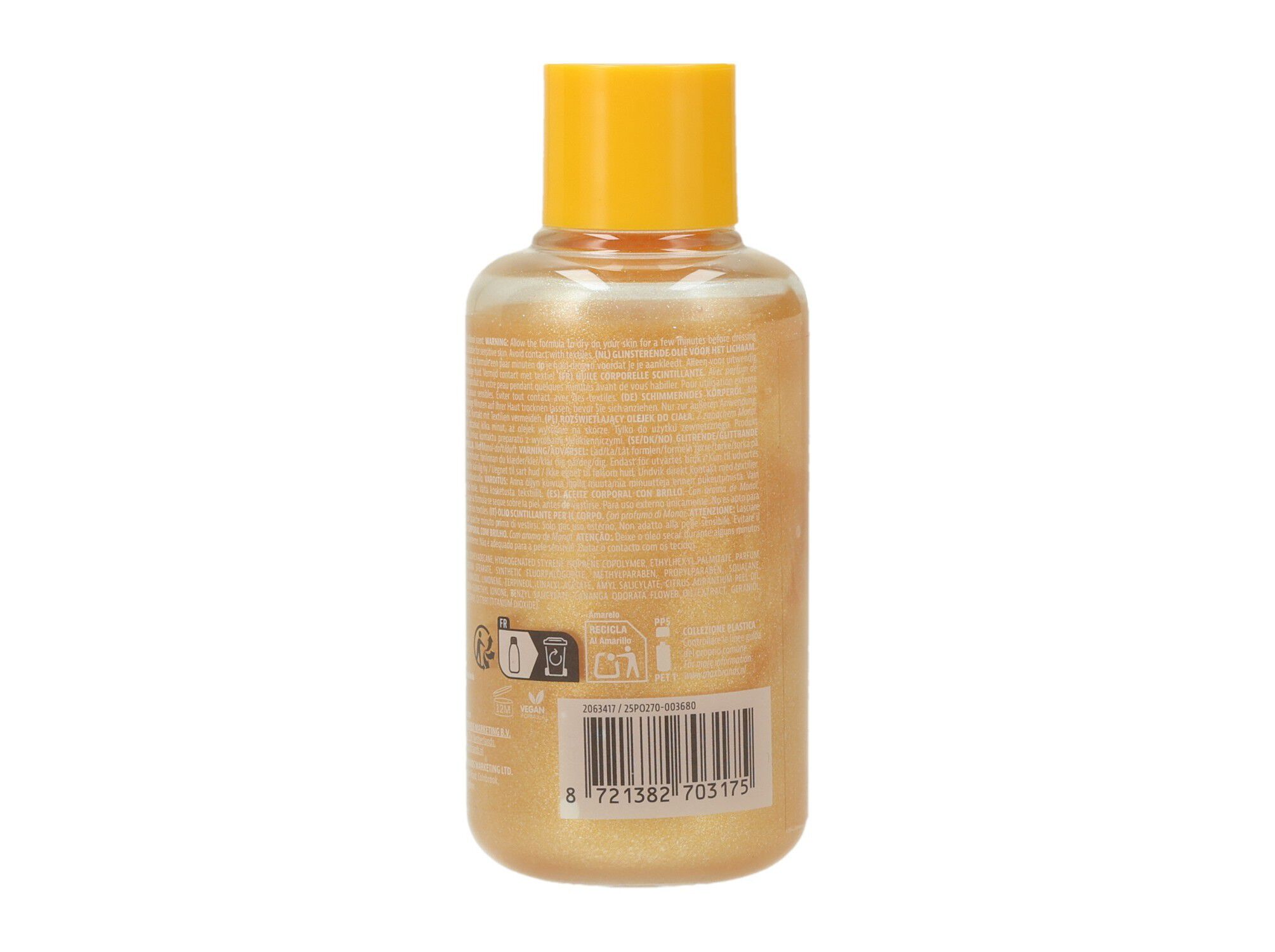 &Oacute;LEO CORPORAL SENCE MONOI COM BRILHOS 100 ML image number 3
