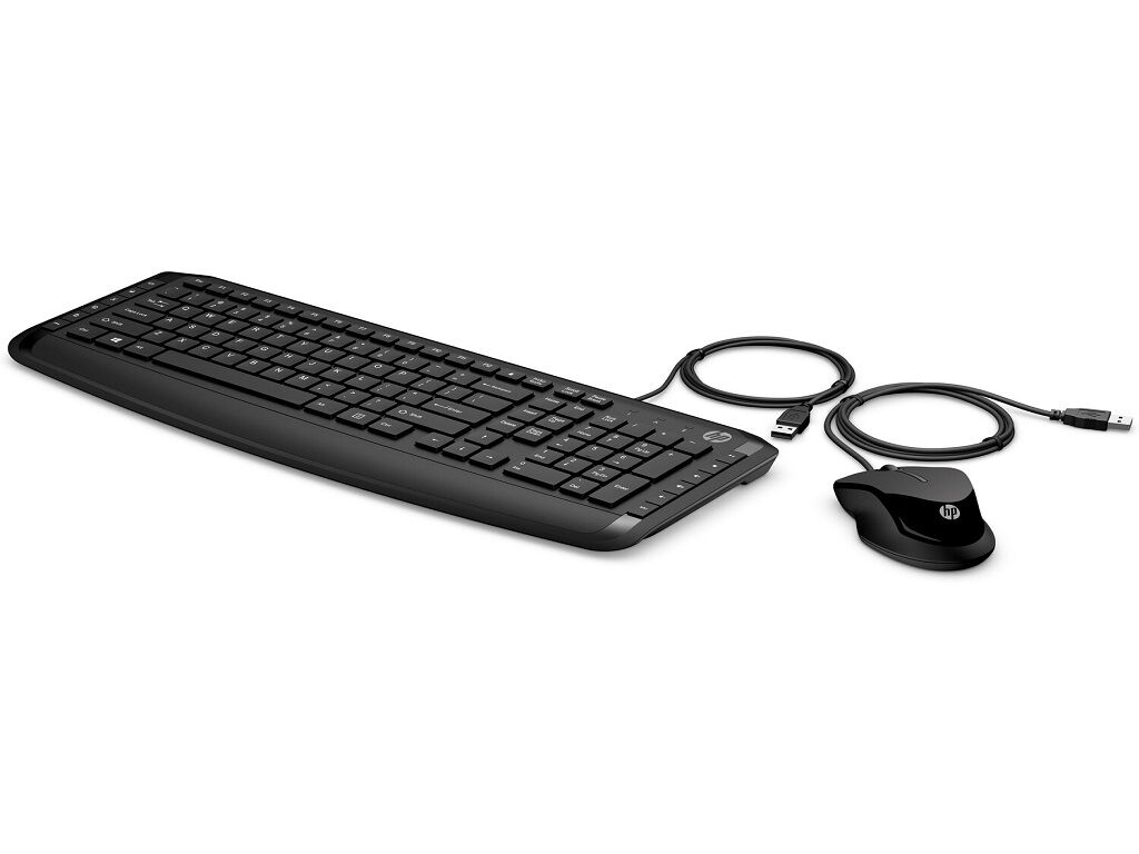 KIT TECLADO + RATO C/ FIOS HP PAVILION 200 image number 1