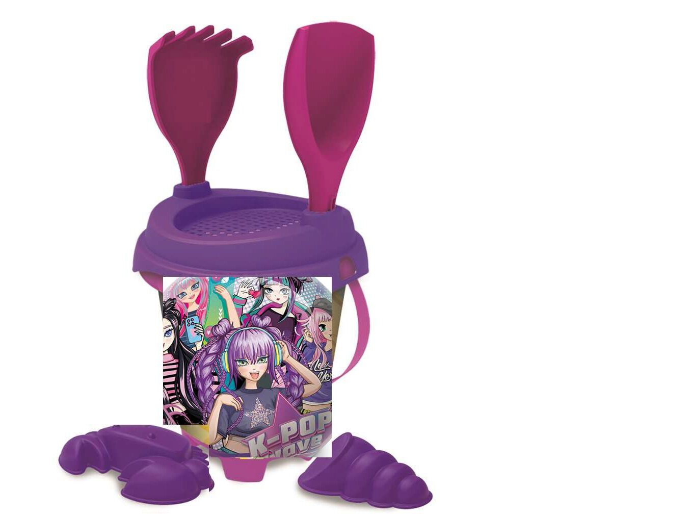 BALDE CASTELO UNICE K-POP + MOLDES