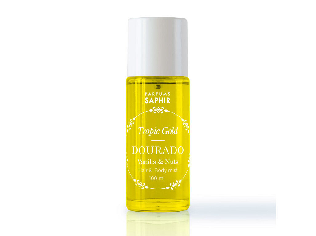 HAIR & BODY MIST SAPHIR TROPIC GOLD DOURADO 100 ML image number 1