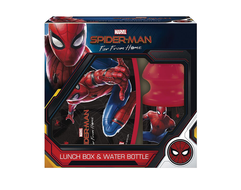 CONJUNTO DE CANTIL E MERENDEIRA SPIDER-MAN 22X20X8CM 400ML