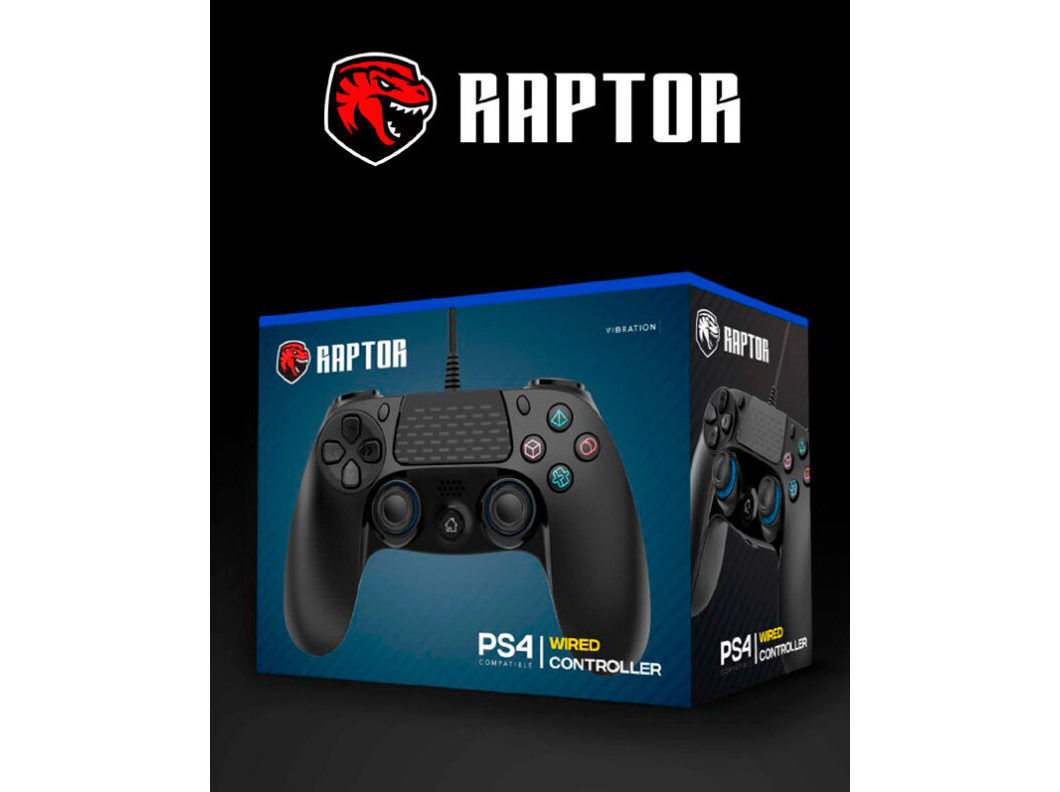 COMANDO C/ FIO PS4 RAPTOR