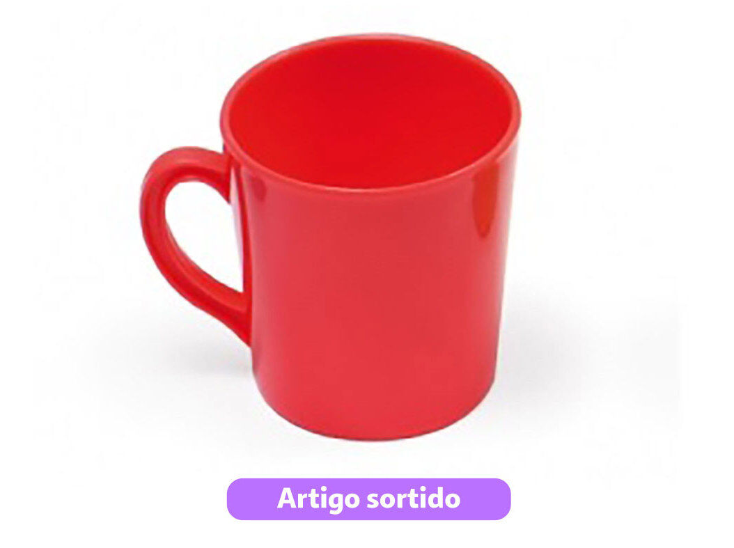CANECA DOMPLEX PL&Aacute;STICO 80X85CM CORES SORTIDAS