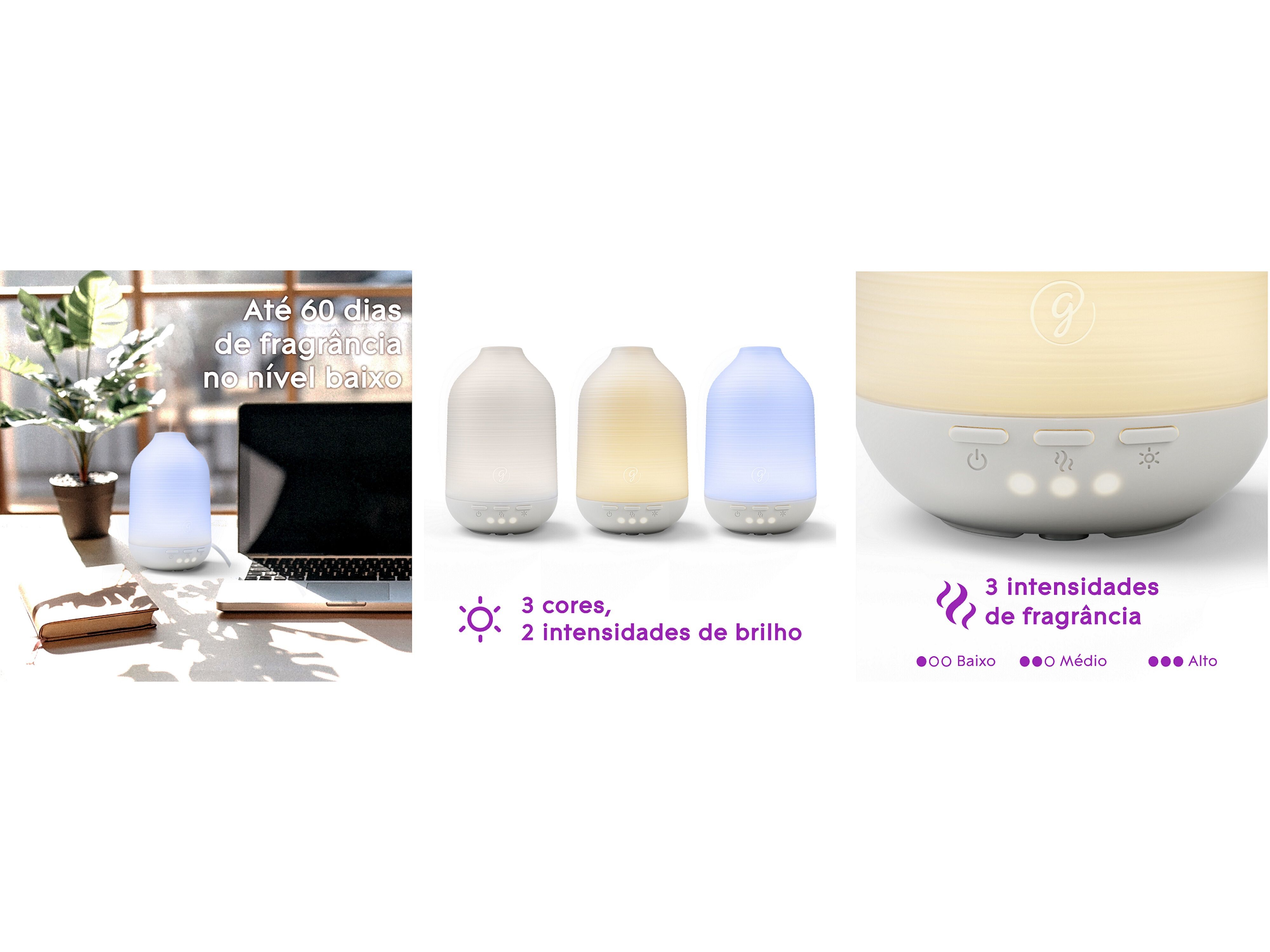 AMBIENTADOR APARELHO GLADE COOL MIST ZEN 1 UN image number 4