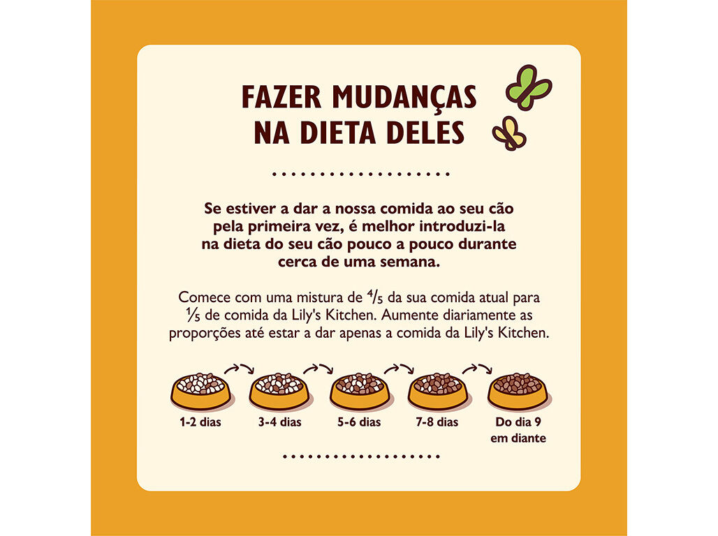 COMIDA H&Uacute;MIDA PARA C&Atilde;O LILY'S KITCHEN FRANGO E PERU 400G image number 5