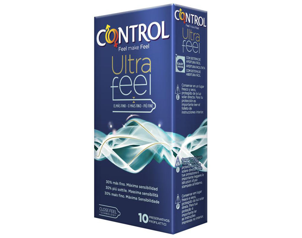 Preservativos Finissimo Ultrafeel Control 10 unid