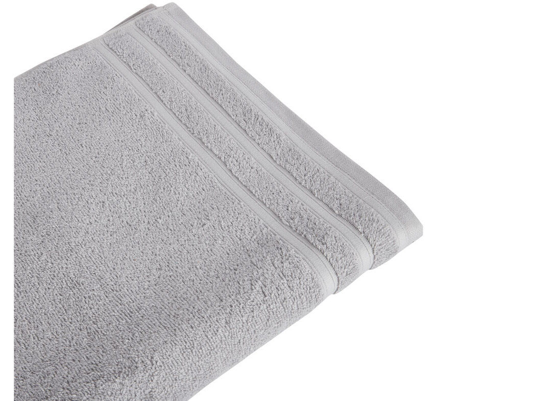 TOALH&Atilde;O DE BANHO ACTUEL ALGOD&Atilde;O 500G/M2 CINZENTO 70X140CM image number 1
