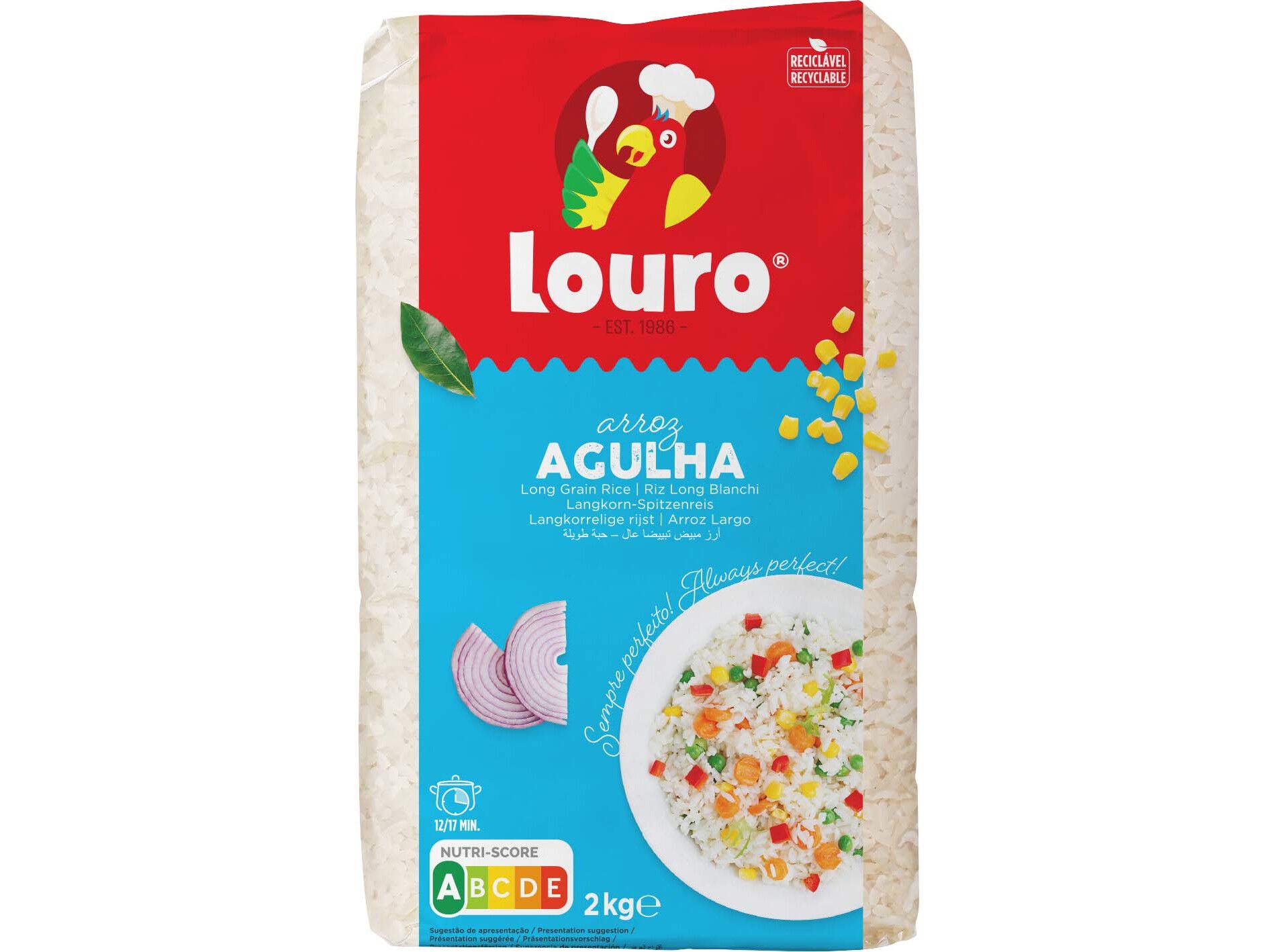ARROZ AGULHA LOURO 2 KG