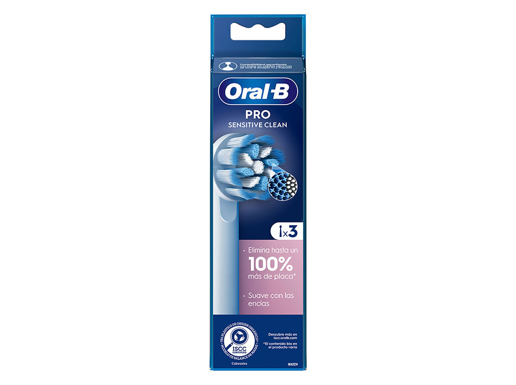 RECARGA ORAL-B SENSITIVE 3UN