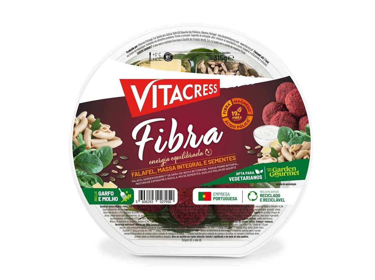 SALADA VITACRESS FIBRA 315 G image number 0