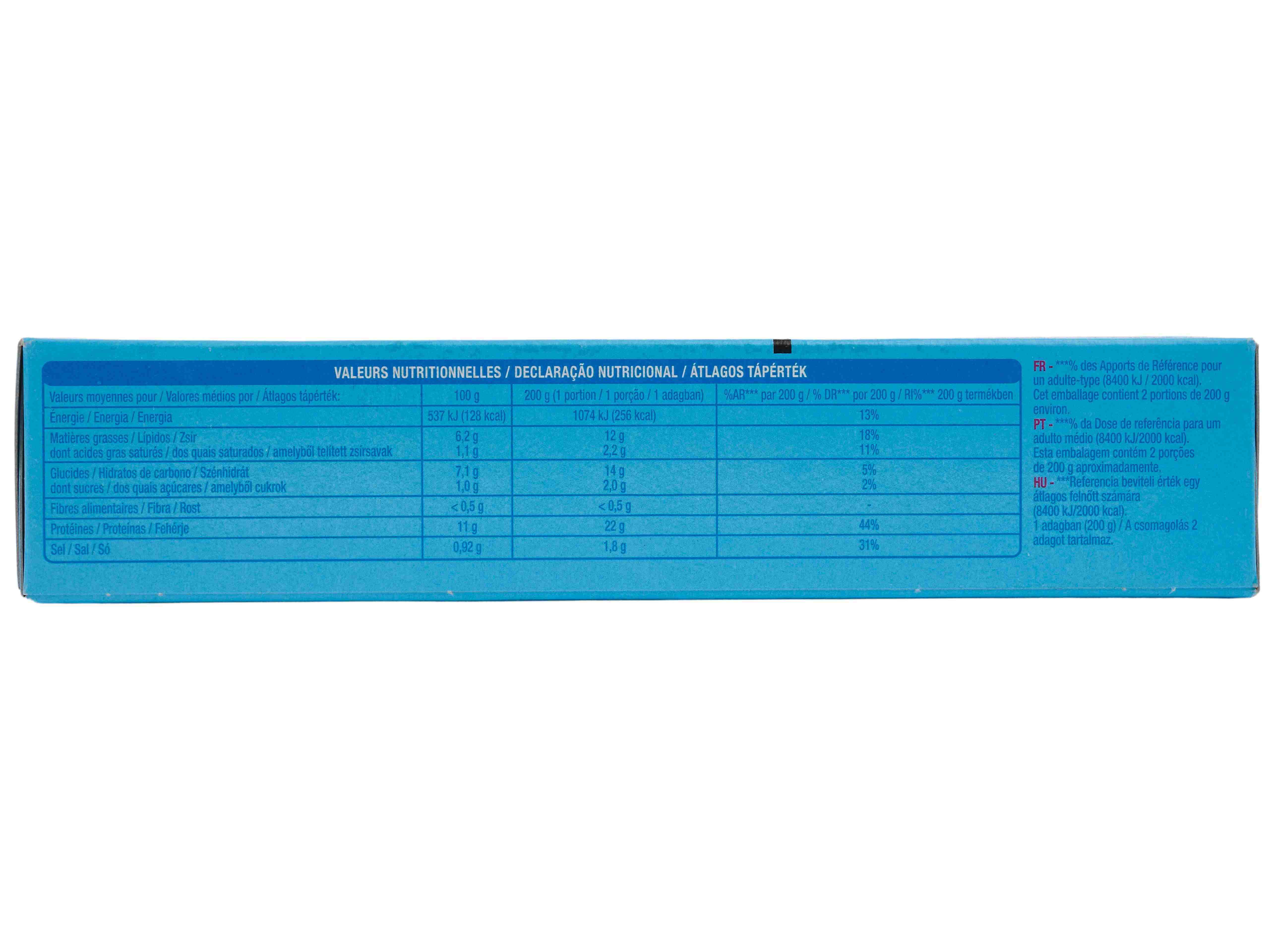 FILETES ESCAMUDO-DO-ALASCA AUCHAN MOLHO BORDELAISE 2UN 400G image number 3