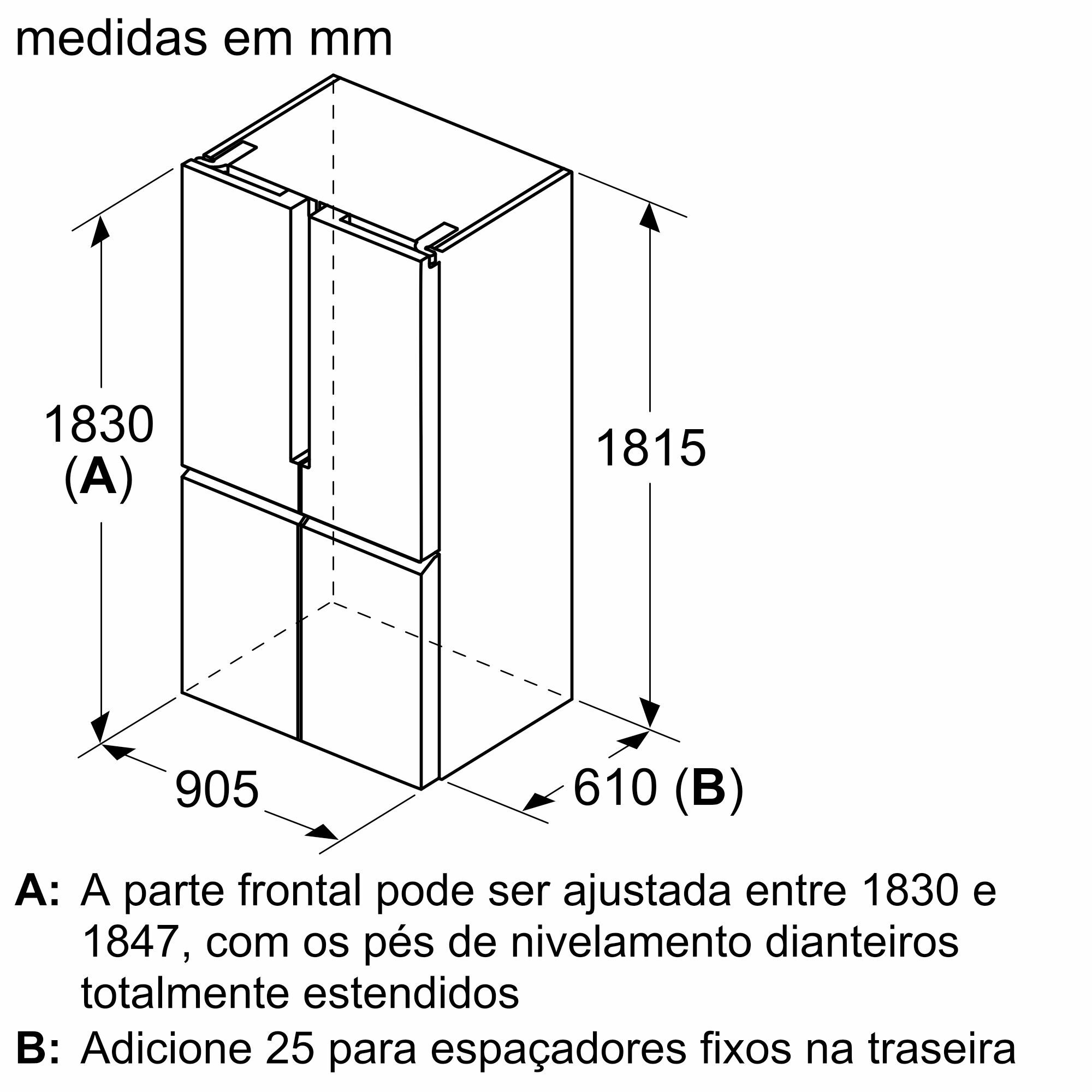 FRIGORIFICO AMERICANO SIEMENS KF96NVPEA NO FROST INOX 605L image number 9