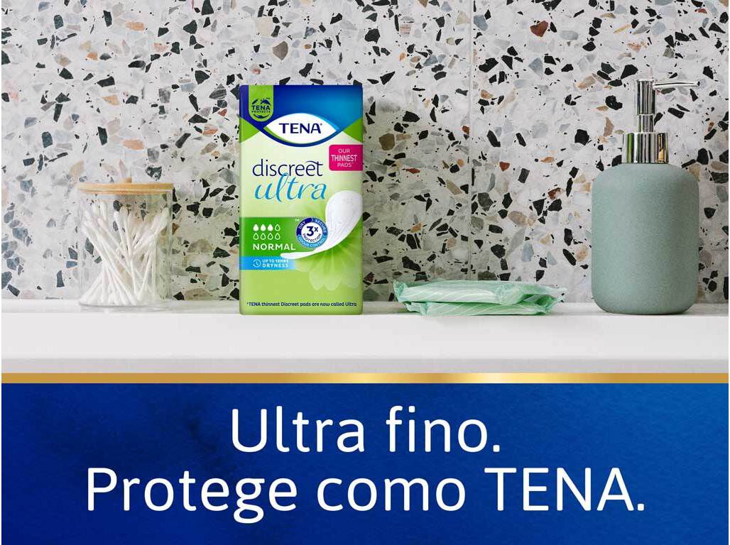 PENSO INCONTIN&Ecirc;NCIA TENA ULTRA DISCREET 16UN image number 4