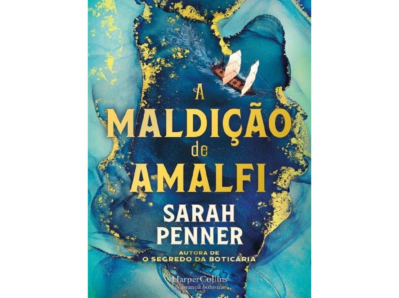 LIVRO A MALDI&Ccedil;&Atilde;O DE AMALFI SARAH PENNER